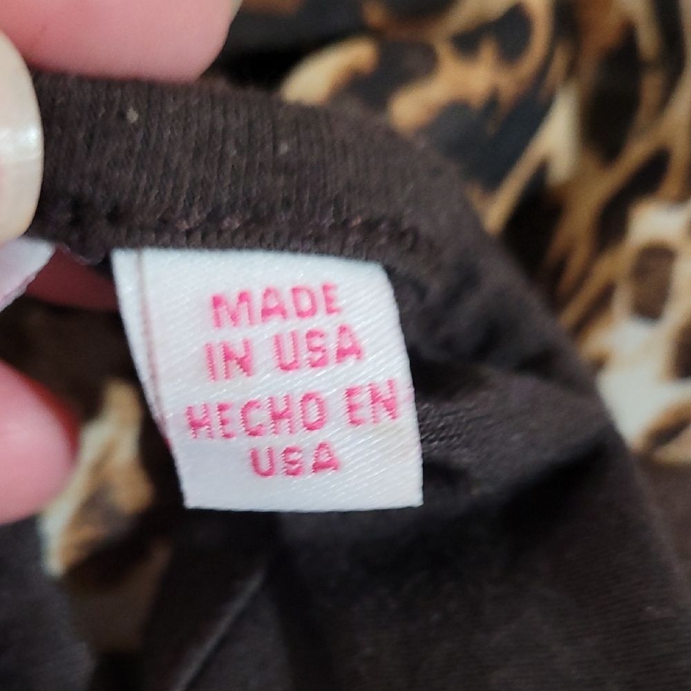 Leopard Print‎ Women's Top - Picture 5 of 6